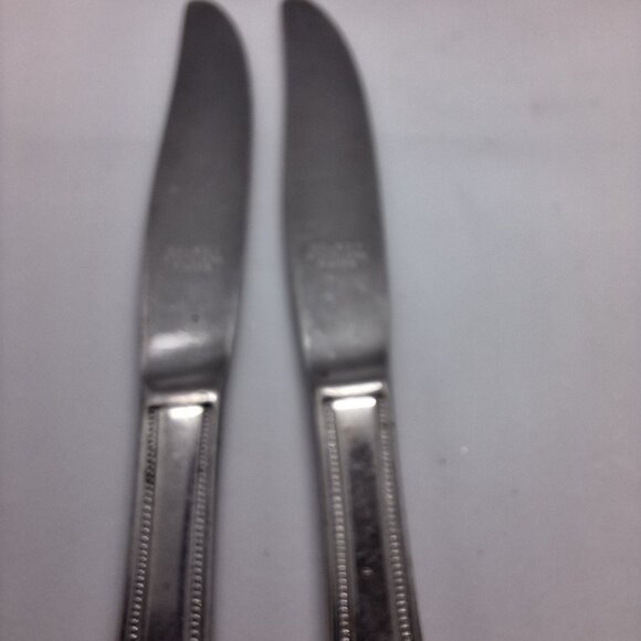 Reed & Barton VIRGINIA Stainless Select Korea Glossy Silverware‎ 2 Butter Knives - Picture 4 of 7